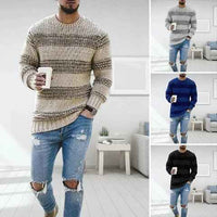 Ulysses | Men's Striped Crew Neck Jumper