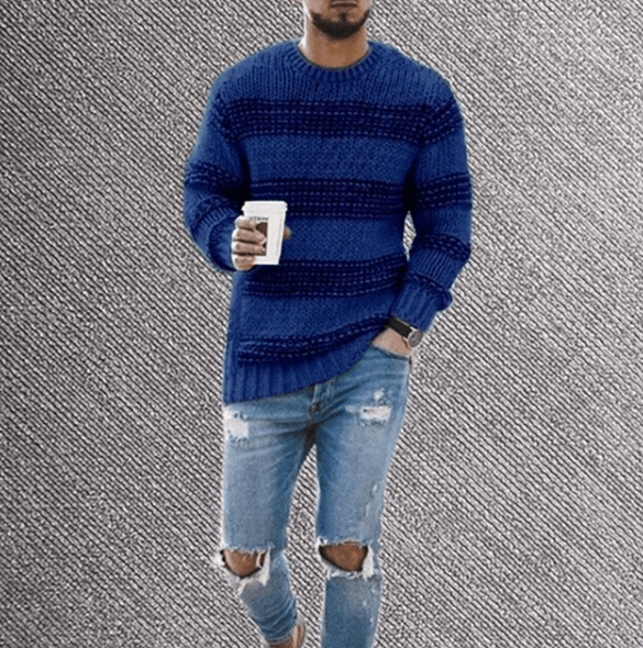 Ulysses jumper in Blue