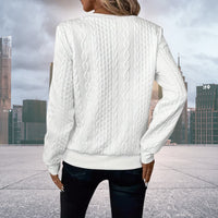 Juliette cable knit zip up jumper knit texture detail