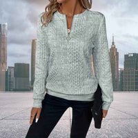 Juliette | Women's Cable Knit Zip Up Jumper