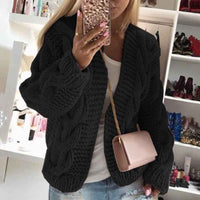 Clemence | Women's Oversized Cable Knit Cardigan