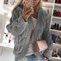 Clemence | Women's Oversized Cable Knit Cardigan