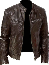 Calder | Men's Slim Fit Racer Jacket
