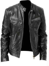 Calder | Men's Slim Fit Racer Jacket
