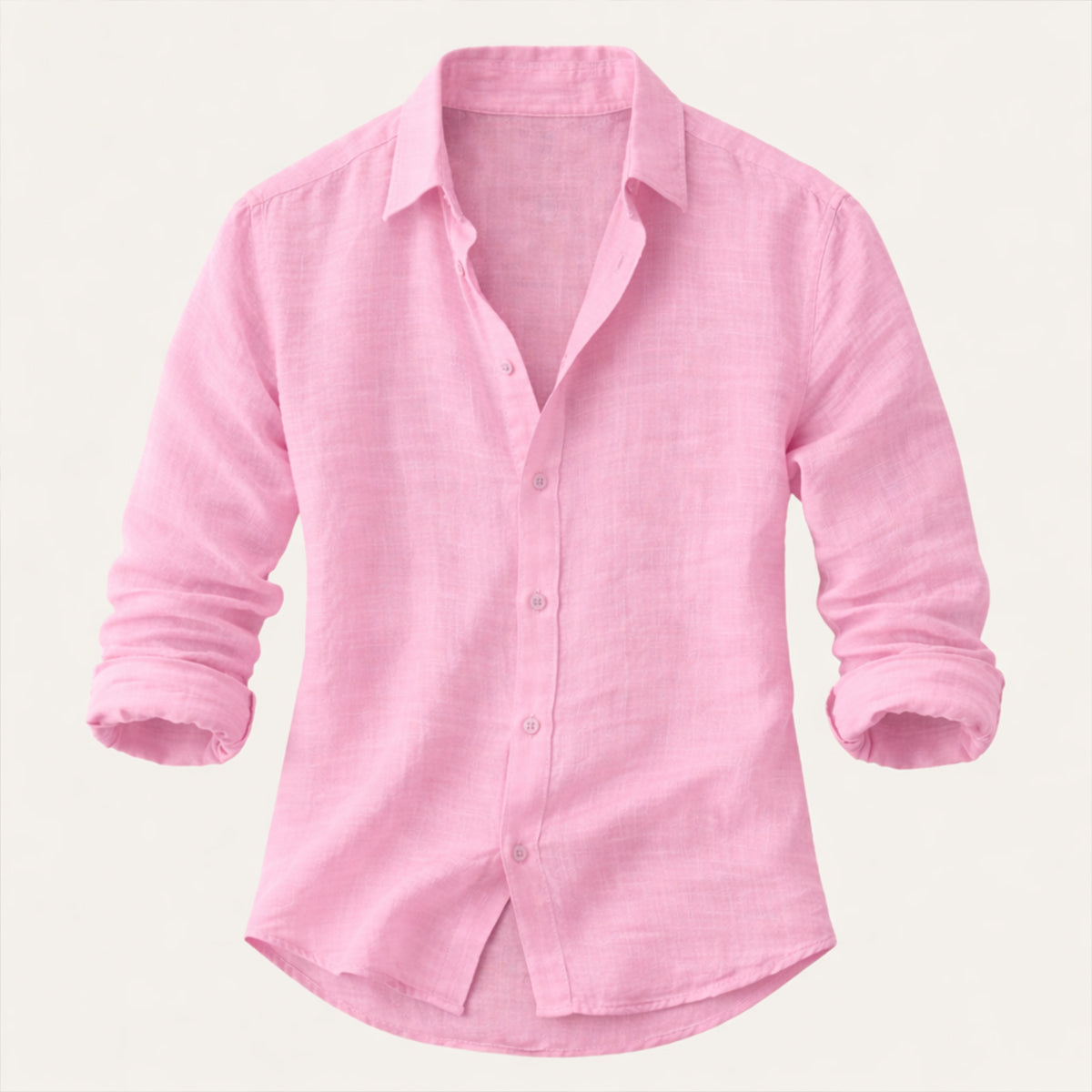Whitlock linen shirt detail view six