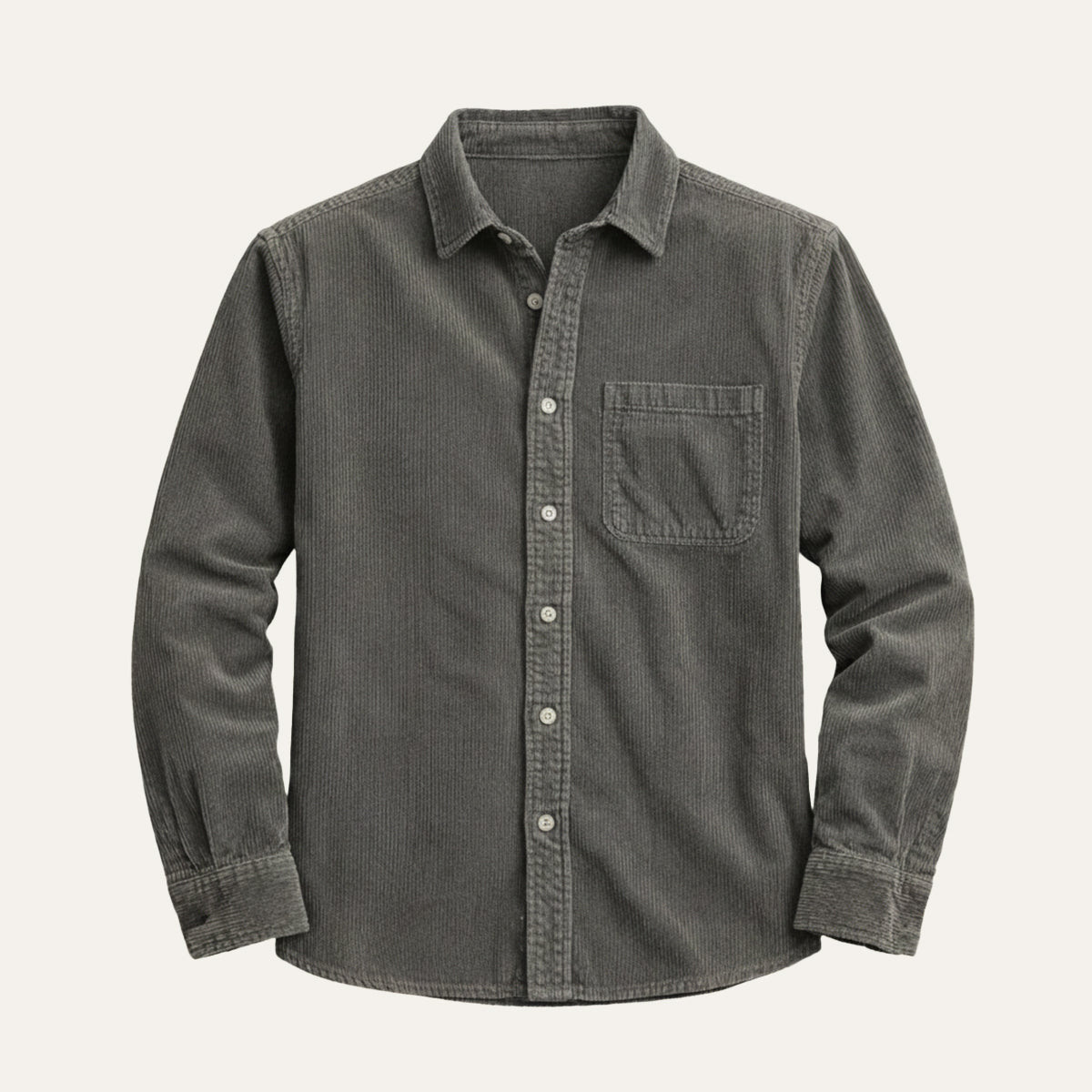 Cary corduroy shirt Grey