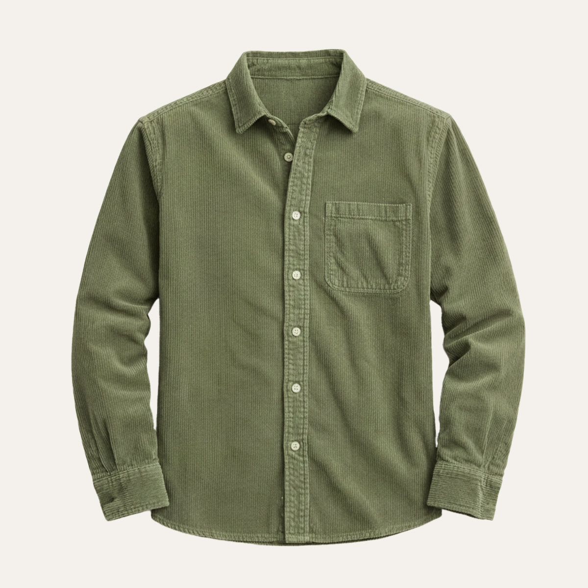 Cary corduroy shirt Green
