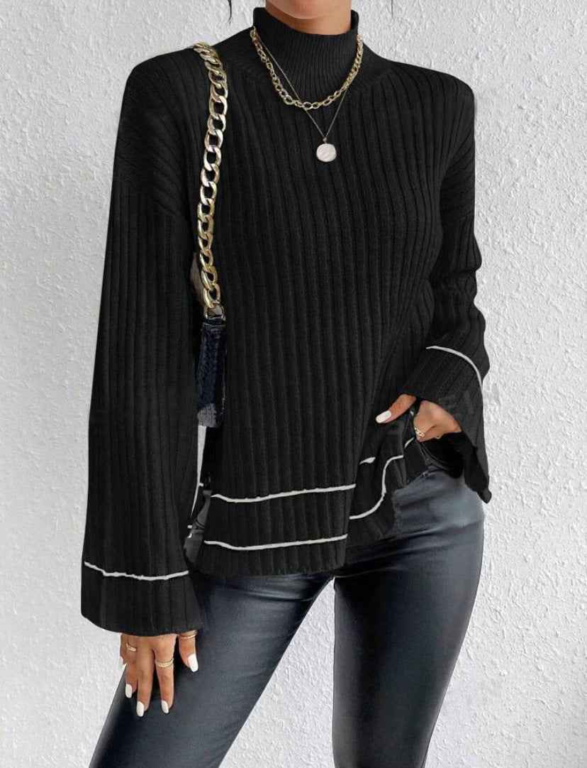 Alida | Women's Ribbed Tunic Jumper