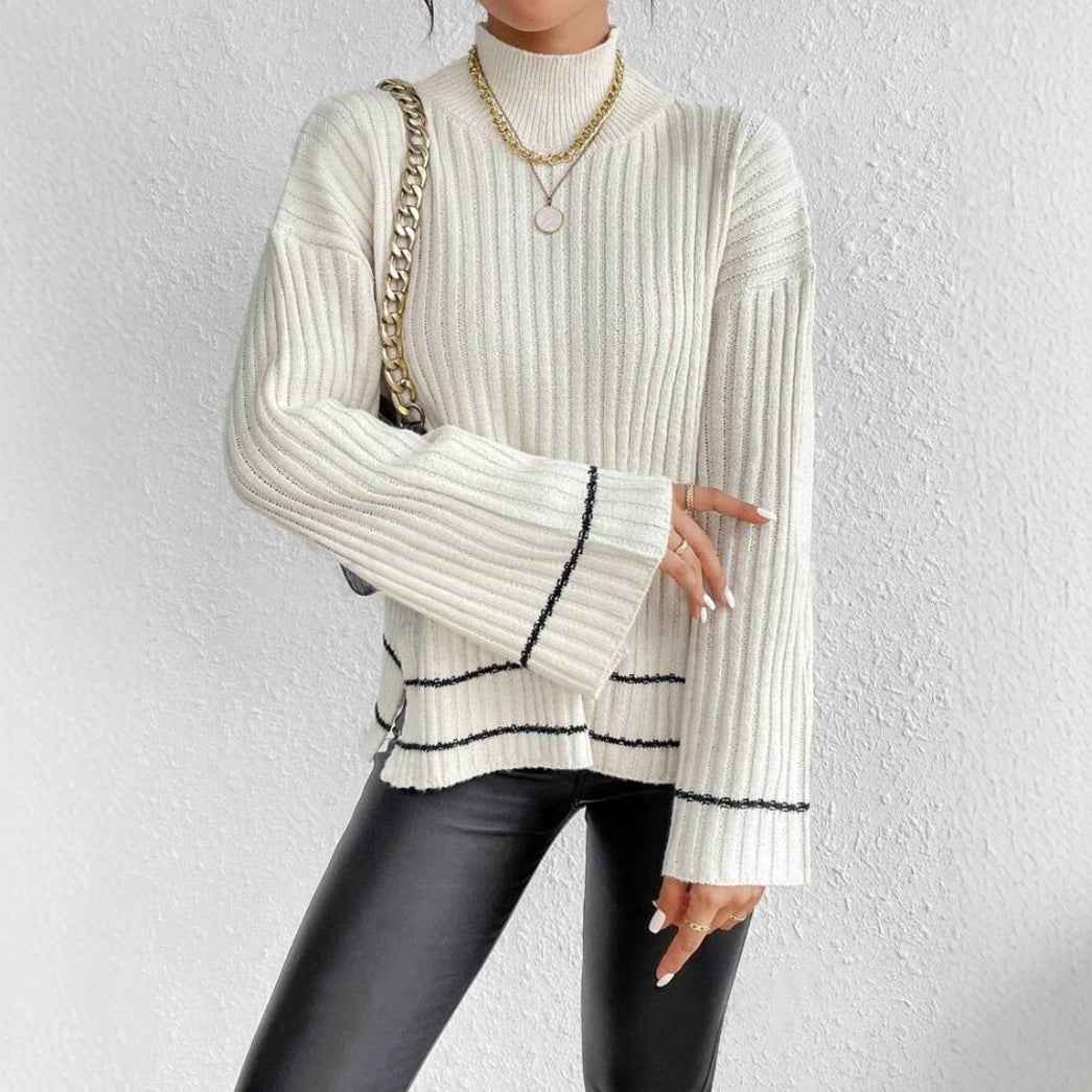 Alida | Women's Ribbed Tunic Jumper