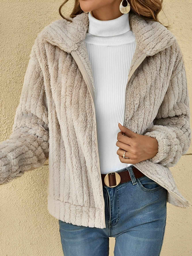 Priscilla | Women's Zip-Up Relaxed Fit Jacket