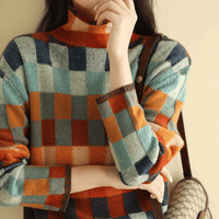 Ernestine turtleneck jumper detail four