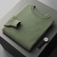 Lavenham | Men's Textured Knit Crew Neck Jumper
