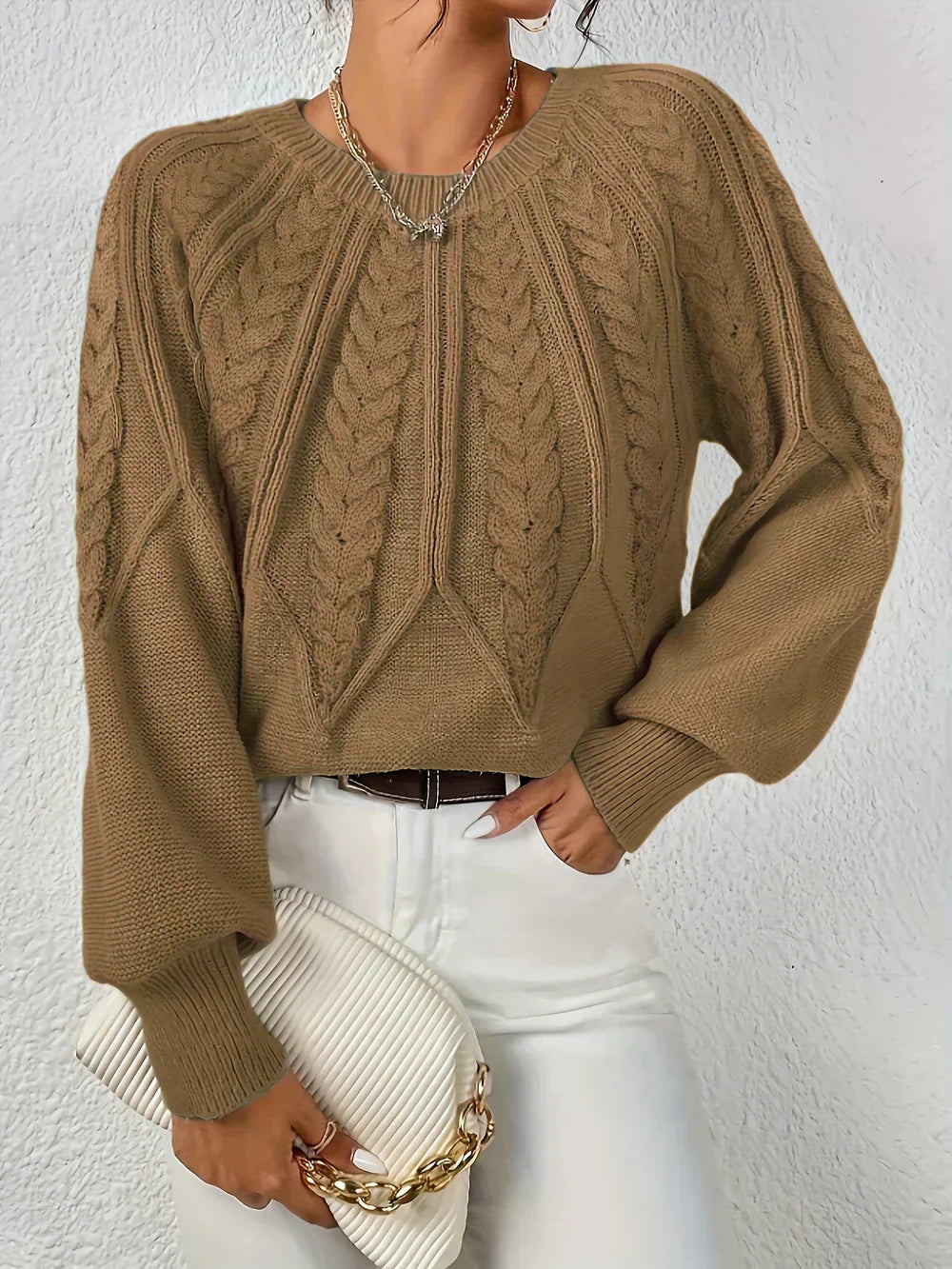 Margaux jumper in Brown