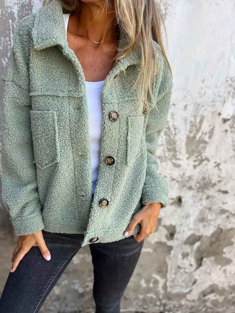 Lilias | Women's Button-Down Relaxed Fit Jacket
