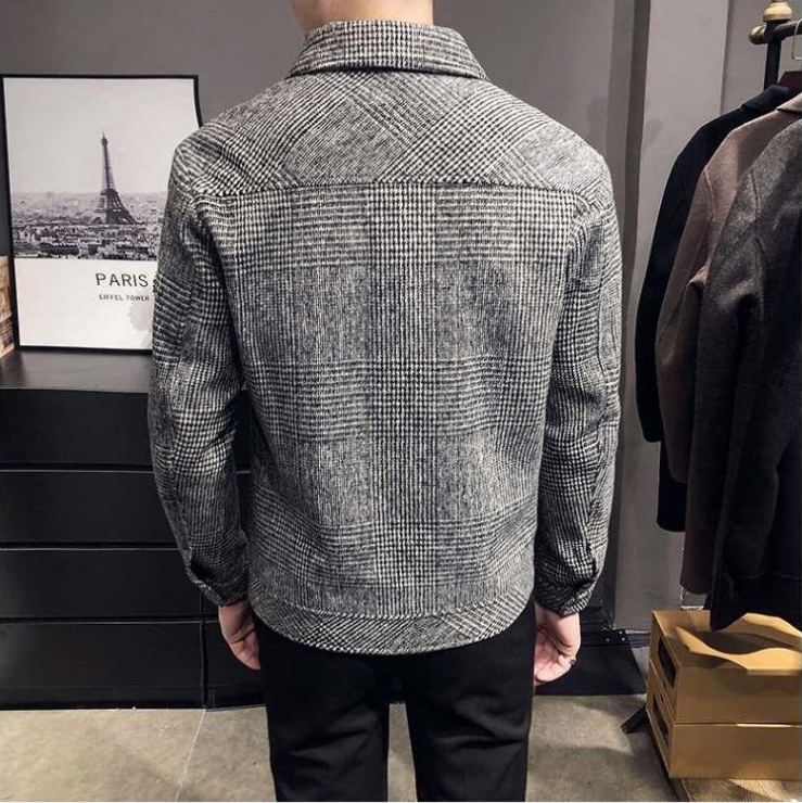 Balthazar plaid jacket styling view