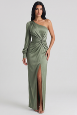 Adira | One-Shoulder Flowing Maxi Dress