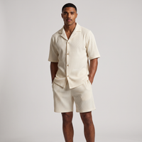 Bartholomew | Men's Sweatsuit Cream Ribbed