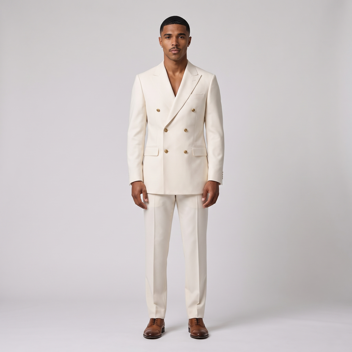 Maxwell | Men's Double Breasted Two Piece Suit