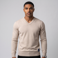 Evander | Men's Merino Wool V-Neck Jumper
