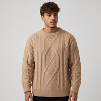 Erasmus | Men's Fisherman Cable Knit Jumper