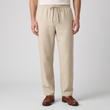 Jefferson | Men's Relaxed Fit Linen Blend Trousers