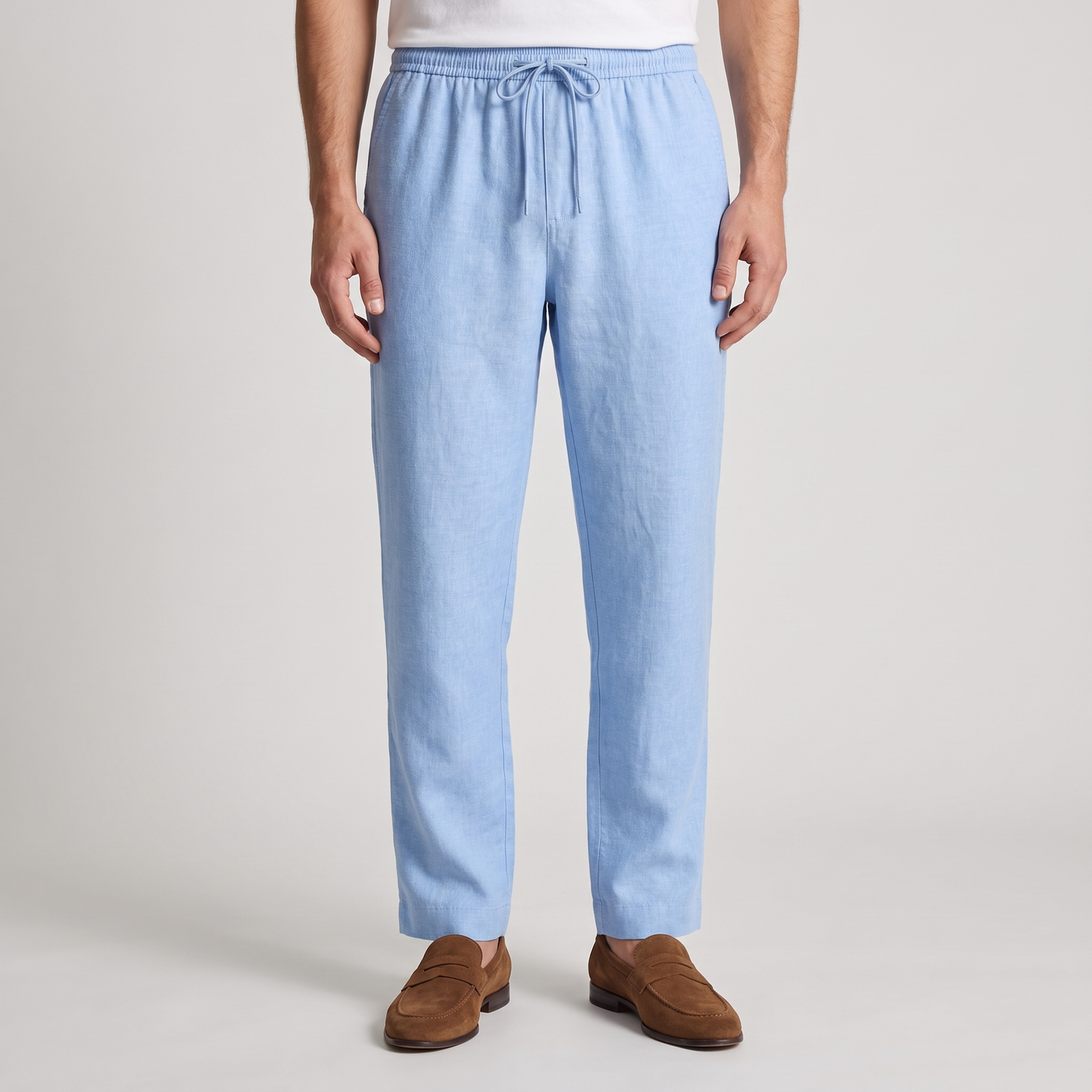 Kenzo | Men's Soft Linen Loose Fit Trousers