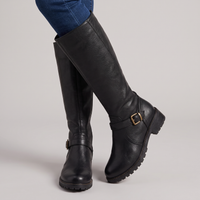 Nadine | Women's Orthopedic Leather Buckle Boots