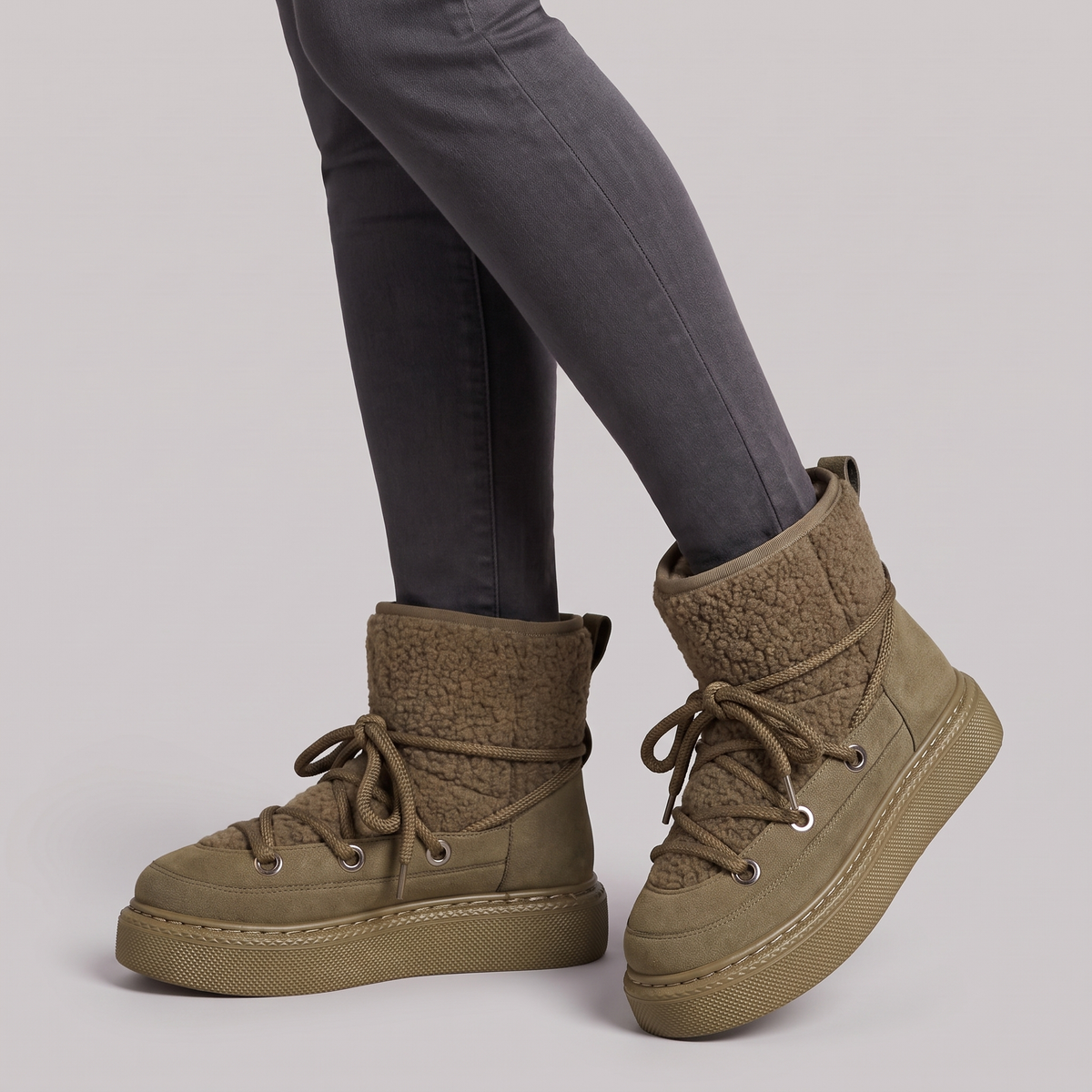 Lucasta | Women's Orthopedic Lace-Up Ankle Boots