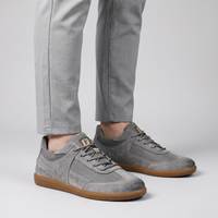 Morley | Men's Orthopedic Sneakers Grey and Khaki