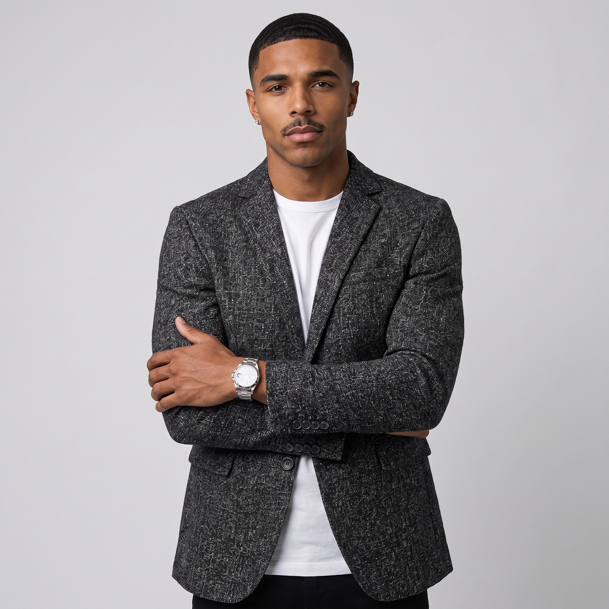Westbrook | Men's Casual Tweed Blazer Two Button