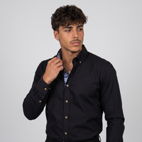 Warwick | Men's Button Down Shirt With Gold Accents