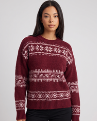 Reinette | Women's Fair Isle Crewneck Jumper