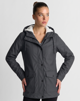 Quintina | Women's Button Front Hooded Jacket