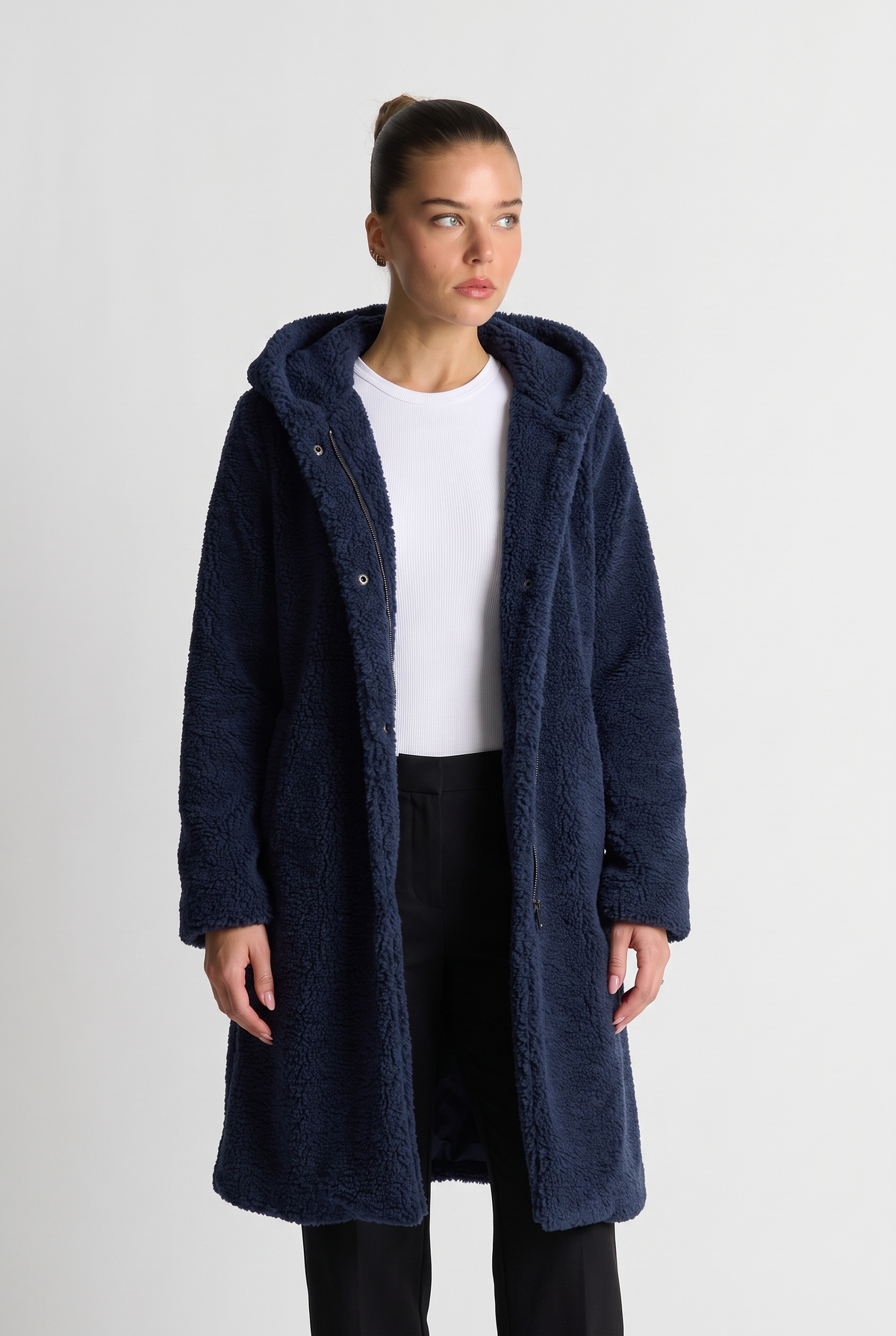 Letitia | Women's Hooded Teddy Coat