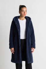 Letitia | Women's Hooded Teddy Coat