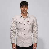 Octavian | Men's Long Sleeve Button-Down Shirt