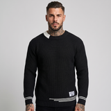 Oberon | Men's Crewneck Ribbed Knit Jumper