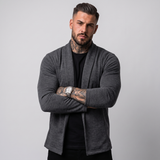 Ridley | Men's Open Front Cardigan Shawl Collar