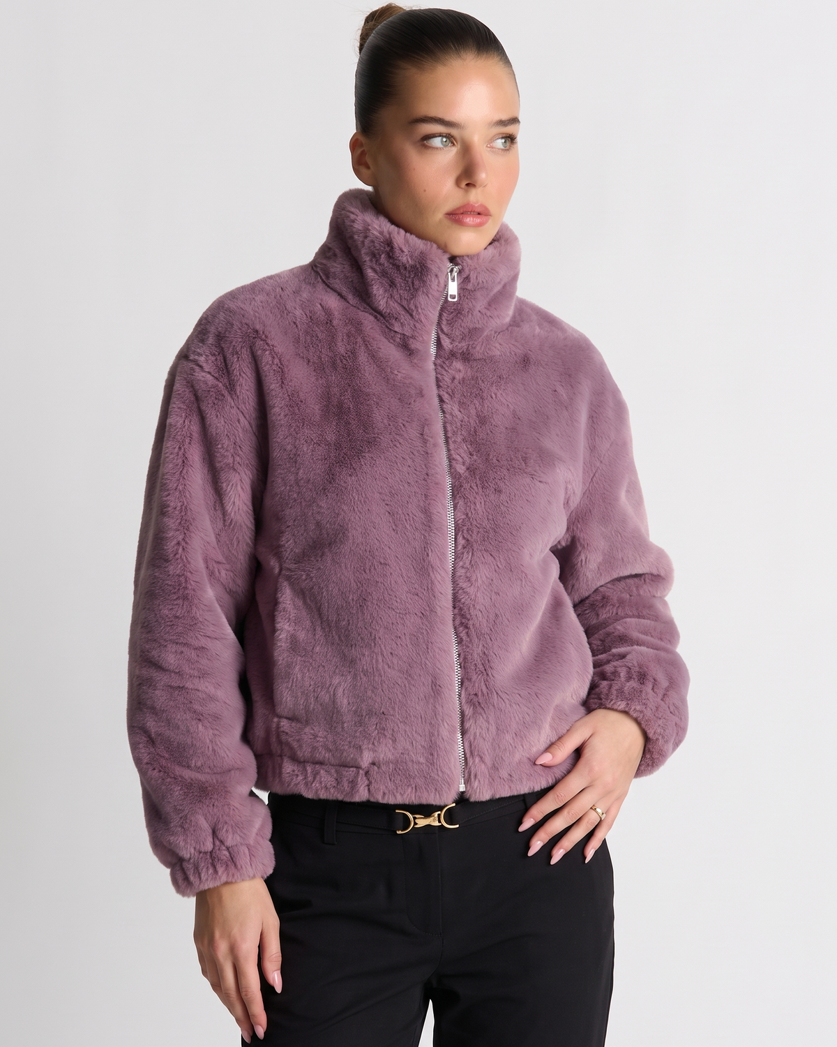Perpetua | Women's Zip-Up Relaxed Fit Coat
