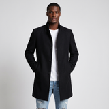Rossiter | Men's Slim-Fit Wool-Blend Topcoat