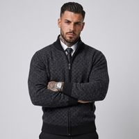 Warren | Men's Full-Zip Stand Collar Knit Jacket