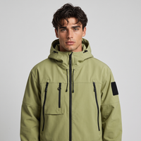 Joachim | Men's Softshell Jacket Hooded with Zip Pockets
