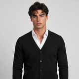 Finnian | Men's Button-Down V-Neck Cardigan
