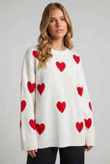 Damaris | Women's Oversized Crew Neck Jumper