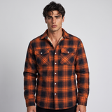 Peregrine | Men's Sherpa Lined Plaid Jacket Button Down