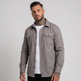 Lyndon | Men's Long Sleeve Shirt Jacket Button Up