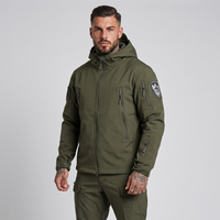 NOLA model wearing hooded tactical set