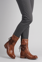 Anemone | Women's Lace-Up Studded Boots