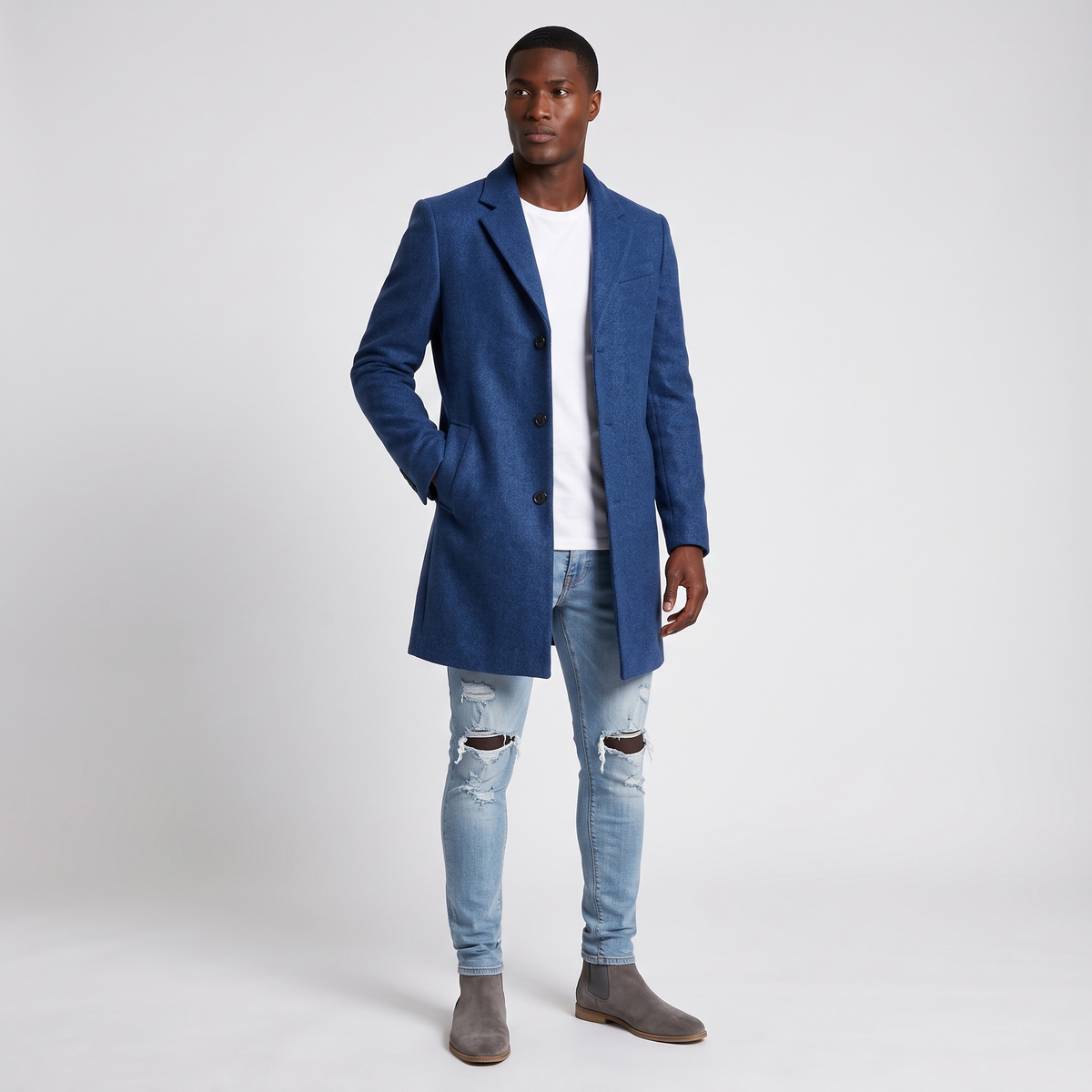 Rossiter topcoat blue