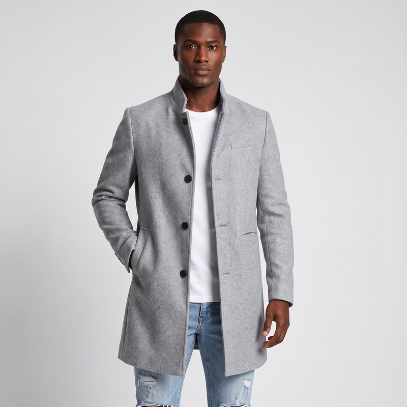 Rossiter topcoat grey